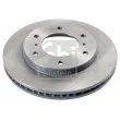 Jeu de 2 disques de frein avant FEBI BILSTEIN 26048 - Visuel 1