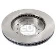 Jeu de 2 disques de frein avant FEBI BILSTEIN 26048 - Visuel 2