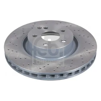 Jeu de 2 disques de frein avant FEBI BILSTEIN 26407