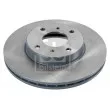 Jeu de 2 disques de frein avant FEBI BILSTEIN 27108 - Visuel 1