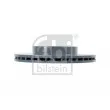 Jeu de 2 disques de frein avant FEBI BILSTEIN 27108 - Visuel 3