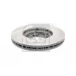 Jeu de 2 disques de frein avant FEBI BILSTEIN 29980 - Visuel 2