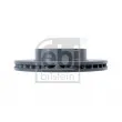 Jeu de 2 disques de frein avant FEBI BILSTEIN 30550 - Visuel 3