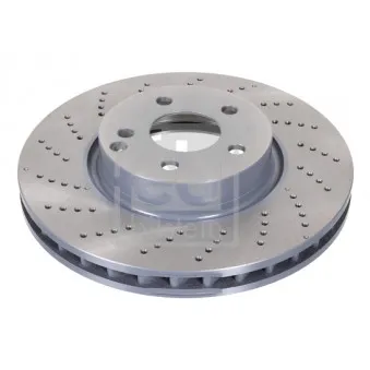 Jeu de 2 disques de frein avant FEBI BILSTEIN 30553