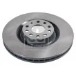Jeu de 2 disques de frein avant FEBI BILSTEIN 34254 - Visuel 1