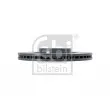 Jeu de 2 disques de frein avant FEBI BILSTEIN 34254 - Visuel 3