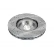 Jeu de 2 disques de frein avant FEBI BILSTEIN 37516 - Visuel 2