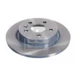 Jeu de 2 disques de frein arrière FEBI BILSTEIN 39185 - Visuel 1