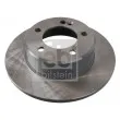 Jeu de 2 disques de frein arrière FEBI BILSTEIN 40094 - Visuel 1