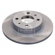 Jeu de 2 disques de frein avant FEBI BILSTEIN 43815 - Visuel 1