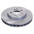 Jeu de 2 disques de frein avant FEBI BILSTEIN 43861 - Visuel 1