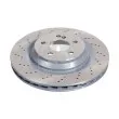 Jeu de 2 disques de frein arrière FEBI BILSTEIN 43876 - Visuel 1