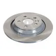 Jeu de 2 disques de frein arrière FEBI BILSTEIN 43882 - Visuel 1