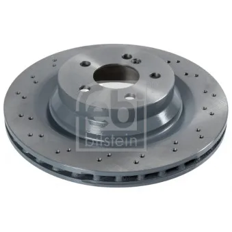 Jeu de 2 disques de frein arrière FEBI BILSTEIN 43897