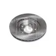 Jeu de 2 disques de frein avant FEBI BILSTEIN 43905 - Visuel 2