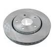 Jeu de 2 disques de frein avant FEBI BILSTEIN 43935 - Visuel 1