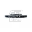 Jeu de 2 disques de frein avant FEBI BILSTEIN 43945 - Visuel 3