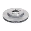 Jeu de 2 disques de frein avant FEBI BILSTEIN 43946 - Visuel 1