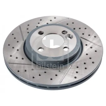 Jeu de 2 disques de frein avant FEBI BILSTEIN 43954