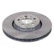 Jeu de 2 disques de frein avant FEBI BILSTEIN 43967 - Visuel 1