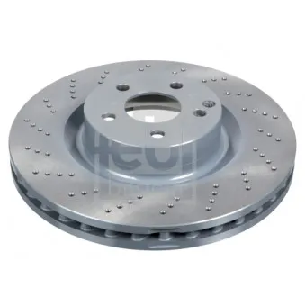 Jeu de 2 disques de frein avant FEBI BILSTEIN 44007