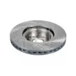 Jeu de 2 disques de frein avant FEBI BILSTEIN 44007 - Visuel 2