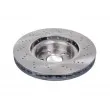 Jeu de 2 disques de frein avant FEBI BILSTEIN 44008 - Visuel 2