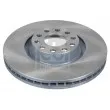 Jeu de 2 disques de frein avant FEBI BILSTEIN 44021 - Visuel 1