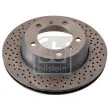 Jeu de 2 disques de frein arrière FEBI BILSTEIN 44023 - Visuel 1