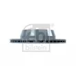Jeu de 2 disques de frein arrière FEBI BILSTEIN 44023 - Visuel 3