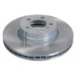 Jeu de 2 disques de frein avant FEBI BILSTEIN 44026 - Visuel 1