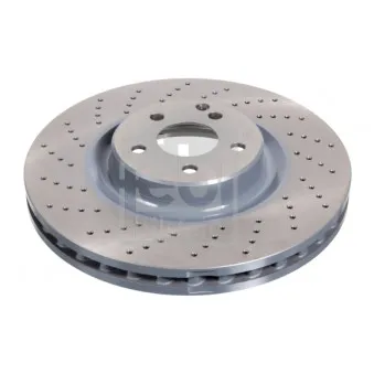 Jeu de 2 disques de frein avant FEBI BILSTEIN 44030