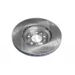 Jeu de 2 disques de frein avant FEBI BILSTEIN 44053 - Visuel 2