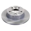 Jeu de 2 disques de frein arrière FEBI BILSTEIN 44077 - Visuel 1