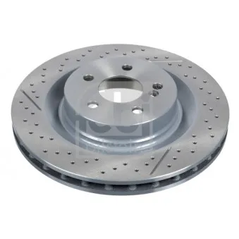 Jeu de 2 disques de frein arrière FEBI BILSTEIN 44100