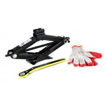 Cric de voiture losange 1.5T + gants AMIO 02478