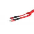 Cable USB Apple Lightning 120 cm AMIO 02530 - Visuel 2