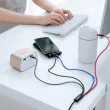 Cable USB 2x USB Type C, 1x Lightning, 1x Micro USB 120 cm AMIO BAS27849 - Visuel 3