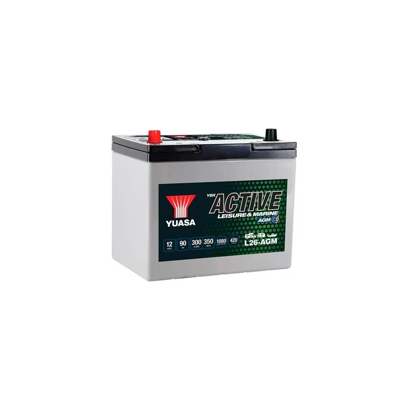 Batterie de démarrage YUASA L26-AGM