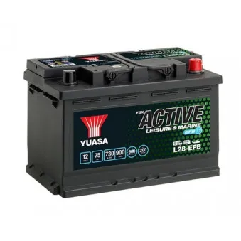 Batterie de démarrage YUASA L28-EFB