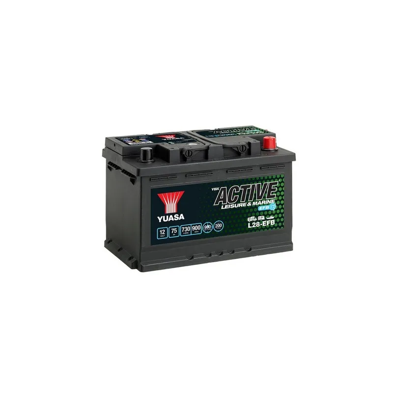 Batterie de démarrage YUASA L28-EFB