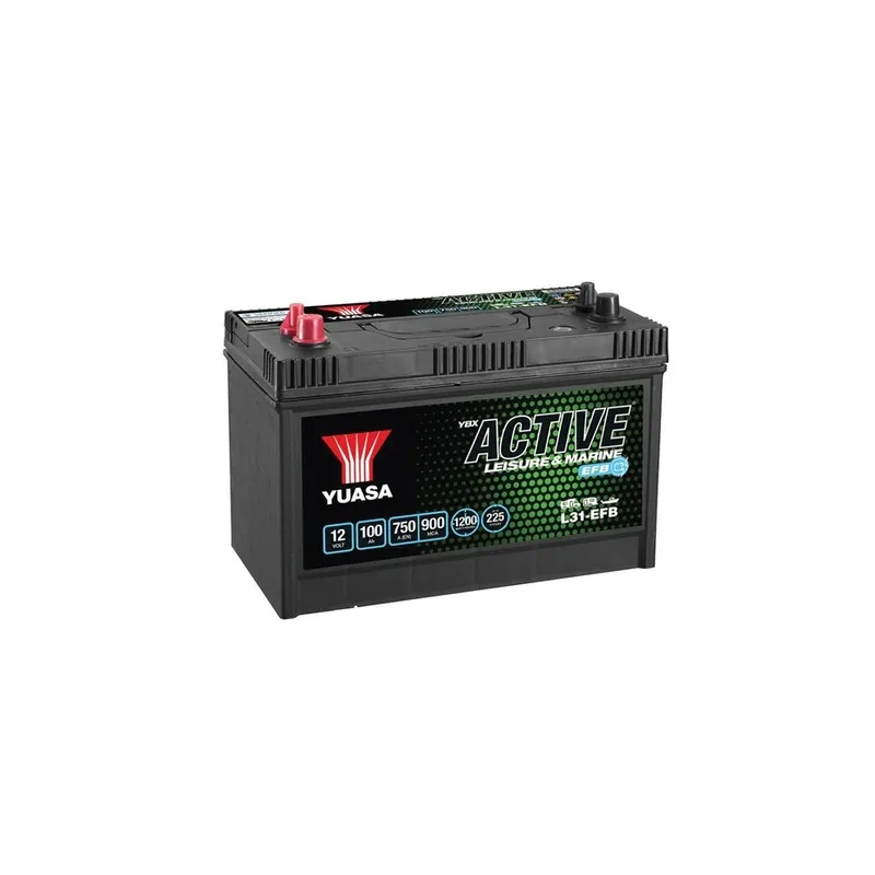 Batterie de démarrage YUASA L31-EFB
