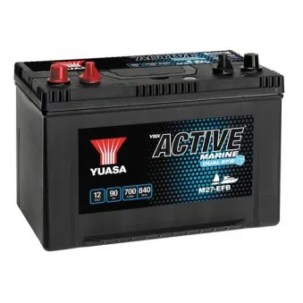Batterie de démarrage YUASA M27-EFB