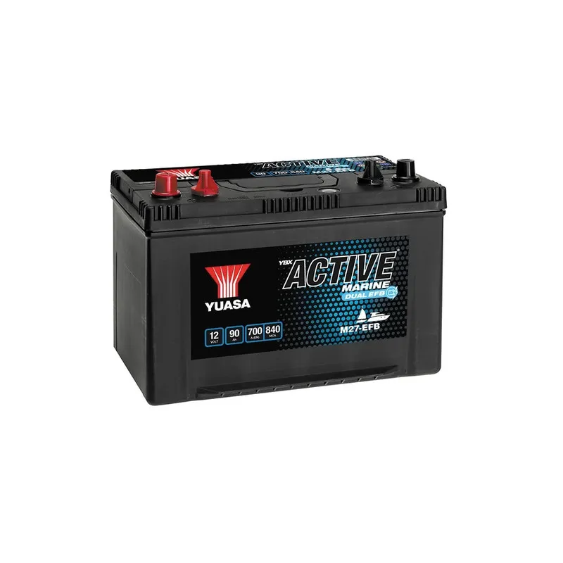 Batterie de démarrage YUASA M27-EFB