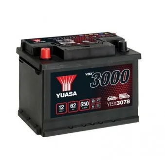 Batterie de démarrage YUASA YBX3078