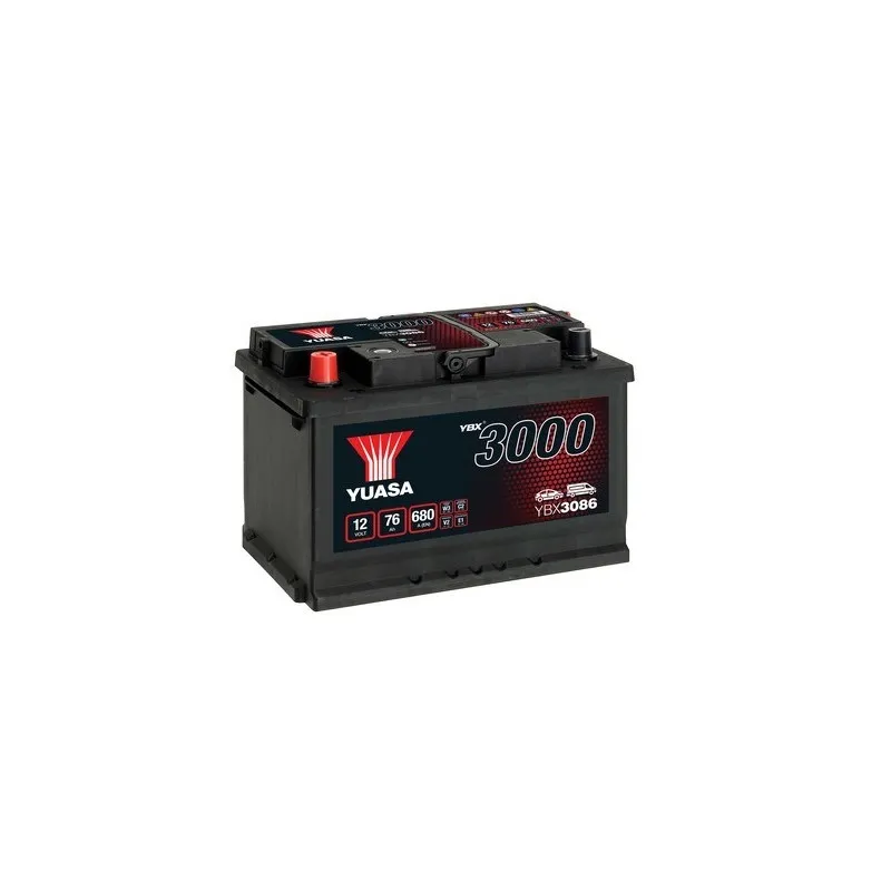 Batterie de démarrage YUASA YBX3086