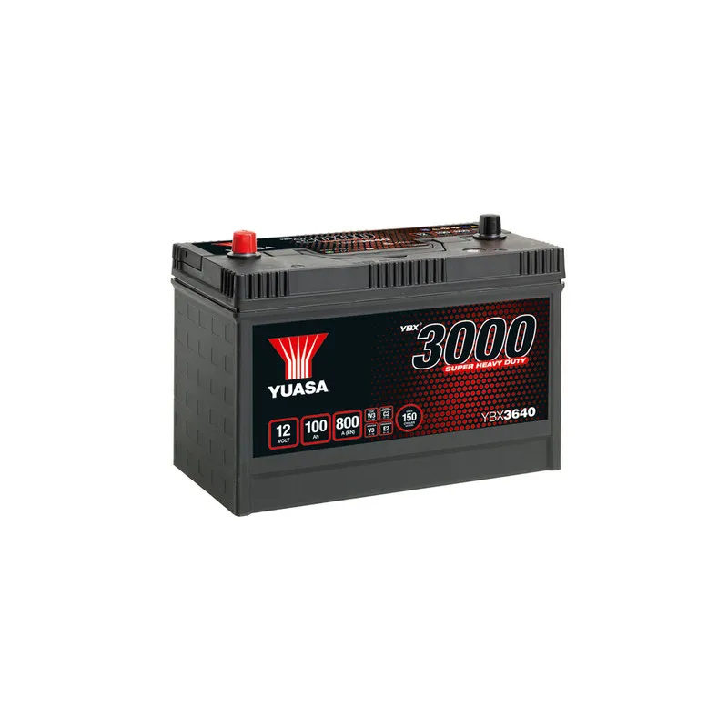 Batterie de démarrage YUASA YBX3640
