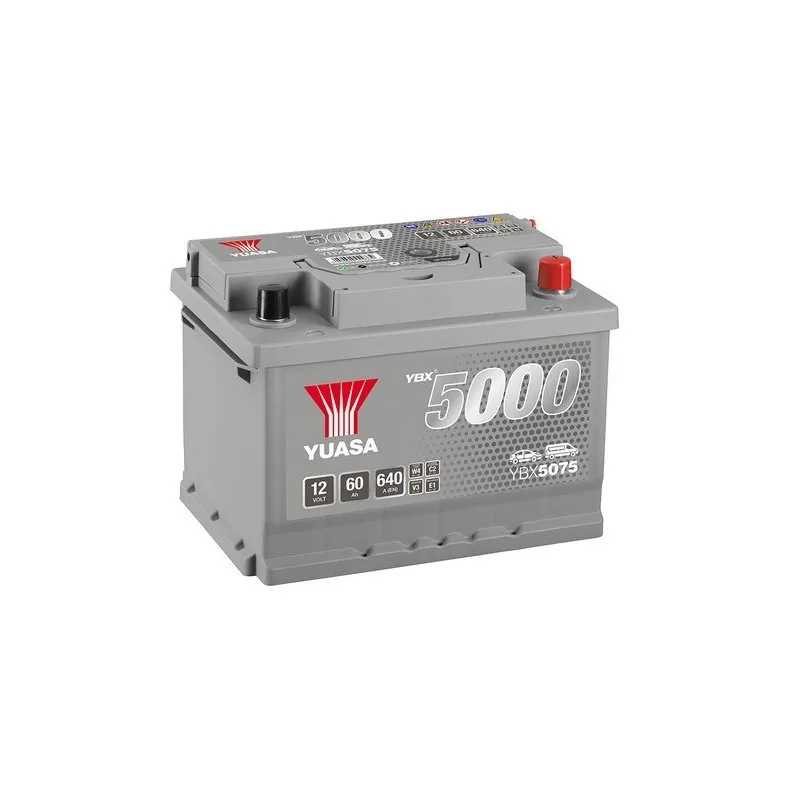 Batterie de démarrage YUASA YBX5075