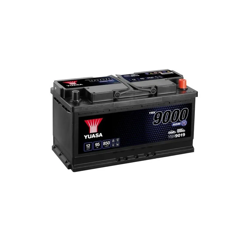 Batterie de démarrage Start & Stop YUASA YBX9019