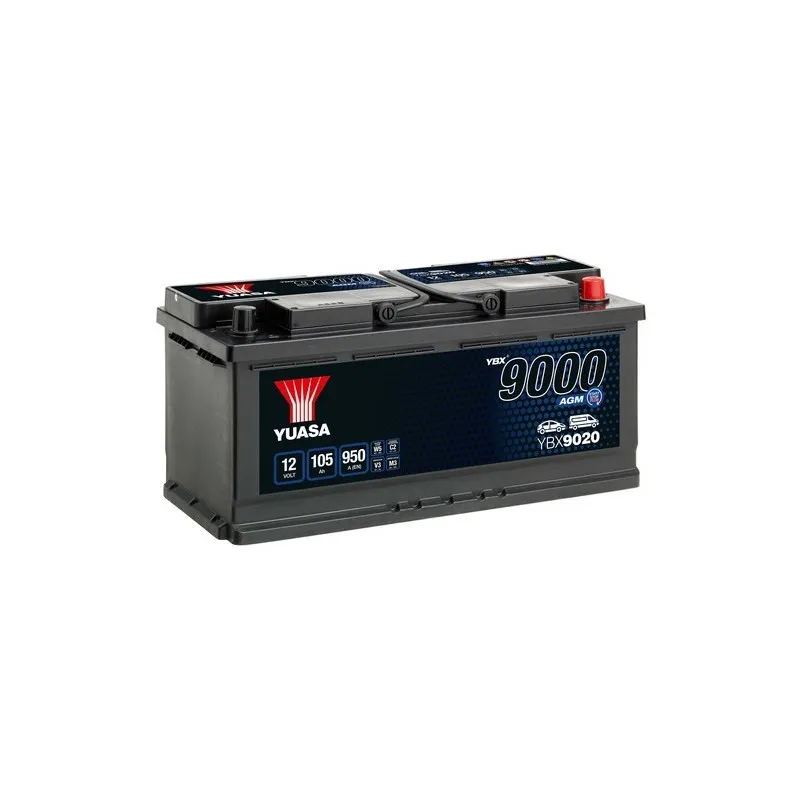 Batterie de démarrage Start & Stop YUASA YBX9020